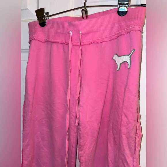 Victoria’s Secret PINK Sweatpants with Drawstring & Flared Bottom, Size XS